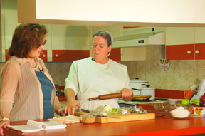 Sherry & Cindy Cooking