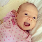 Lucy at 2 months