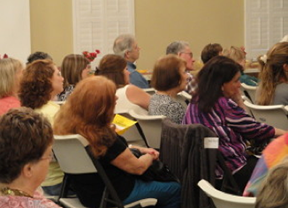 Readers Listening at Q&A