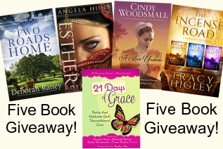 FIVE Book Giveaway for 21 Days of Grace! - Website of NYT best-selling ...
